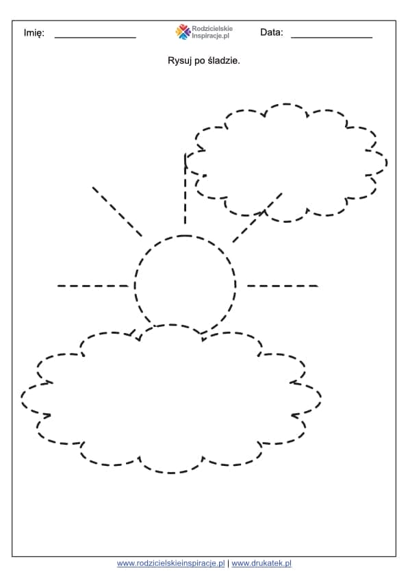 Szlaczki na wiosnę w PDF