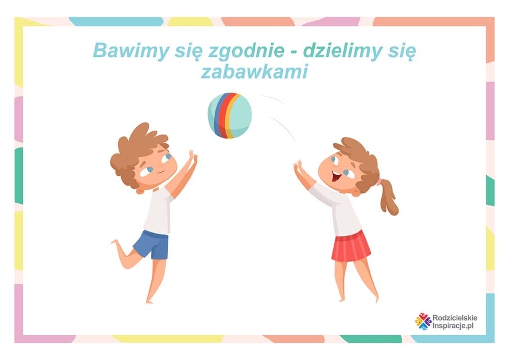 Zasady w przedszkolu PDF do druku