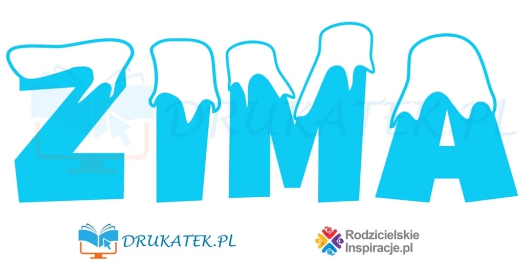 Zima napis do druku