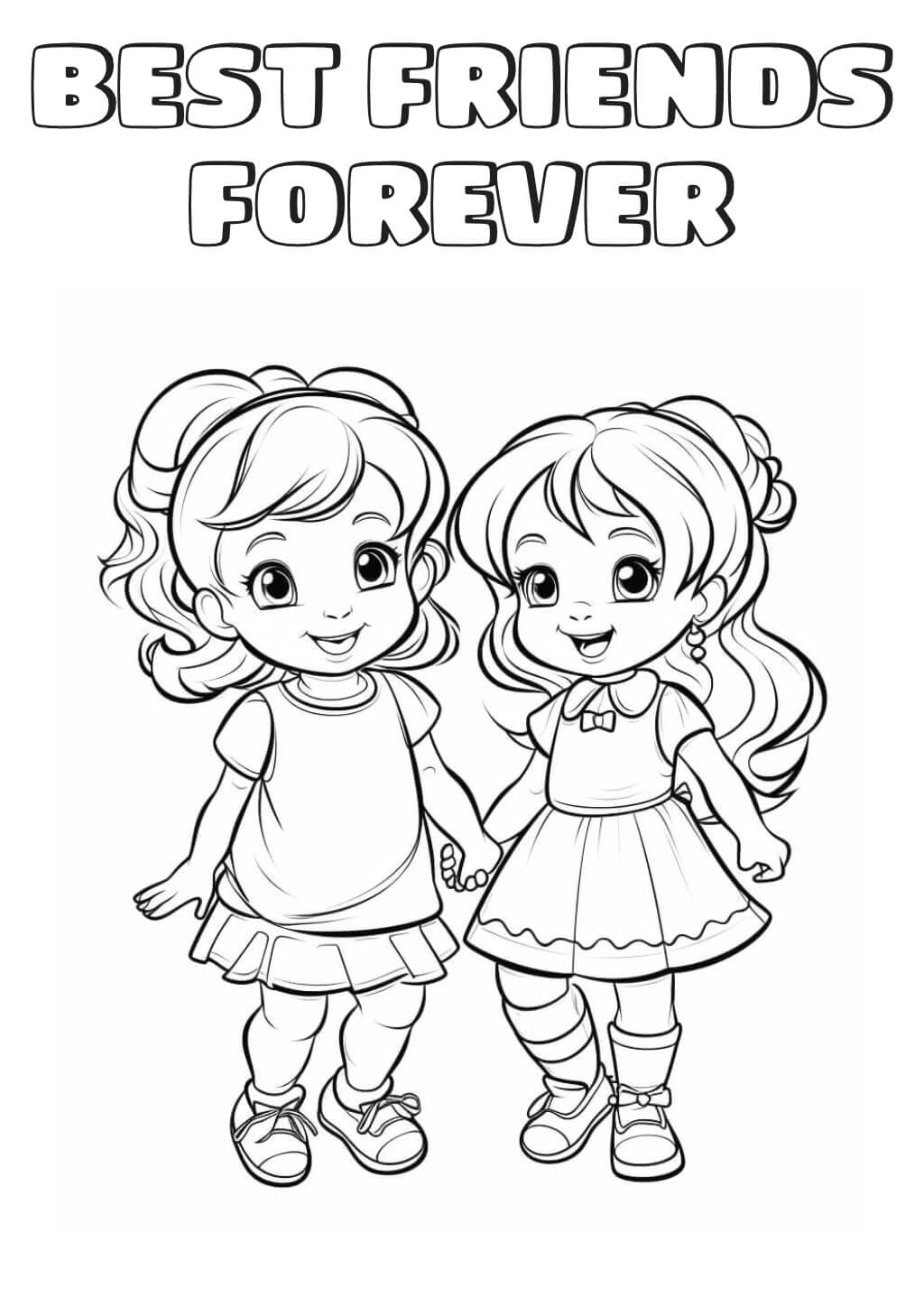 Kolorowanki BFF do druku