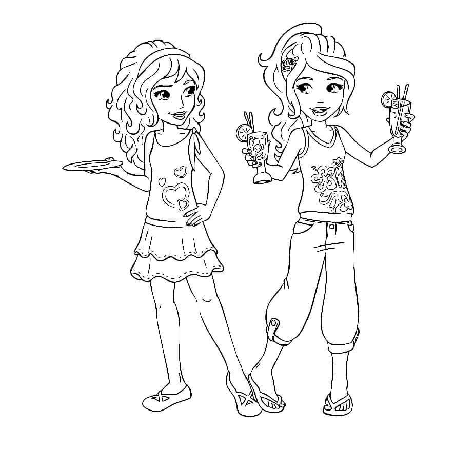 kolorowanki best friends forever 2