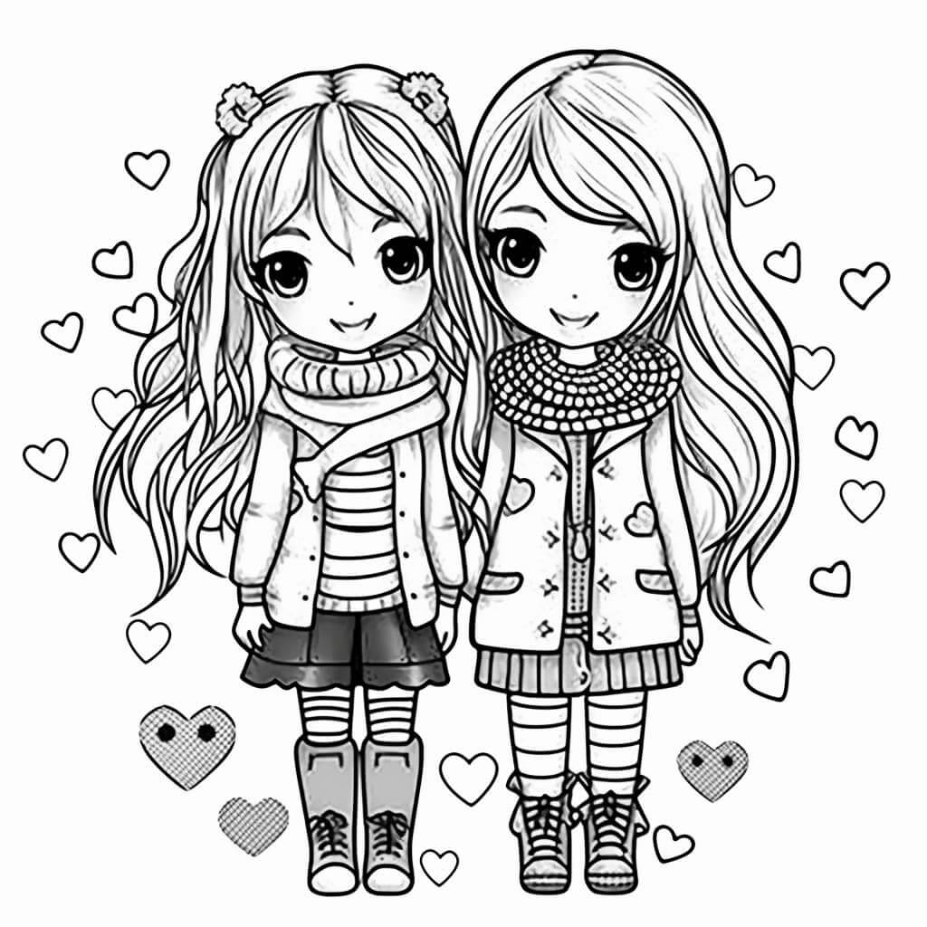 kolorowanki bff 1