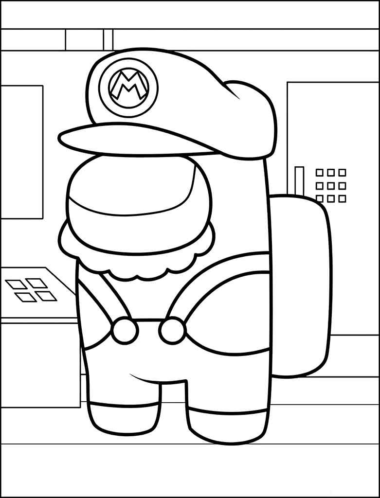 Super Mario Among US